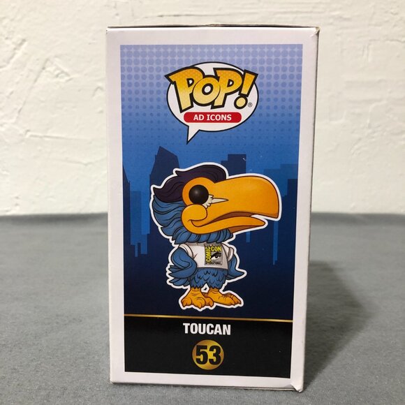 Funko Pop Ad Icons Toucan #53 SDCC 50 Years Convention Exclusive - Picture 4 of 7